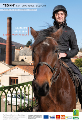 Usagers voie verte Parc naturel Haut-Languedoc