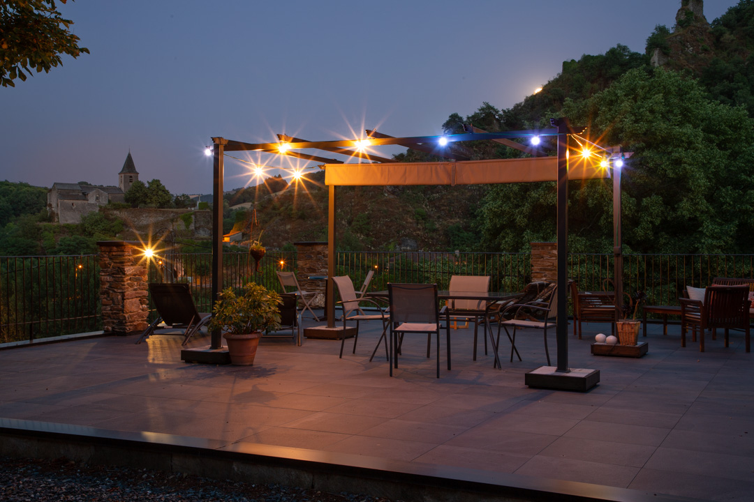 Gîte de la Moulinquié la terrasse